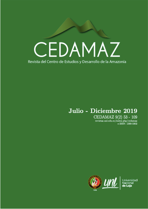 					Ver Vol. 9 Núm. 2 (2019): CEDAMAZ
				