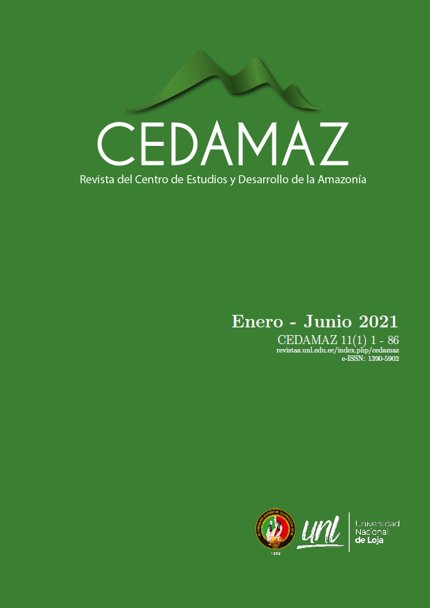 					Ver Vol. 11 Núm. 1 (2021): CEDAMAZ
				