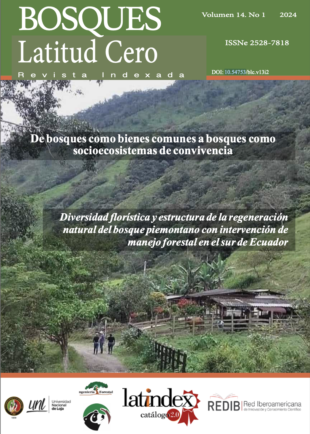					Ver Vol. 14 Núm. 1 (2024): De bosques como bienes comunes a bosques como socioecosistemas de convivencia
				