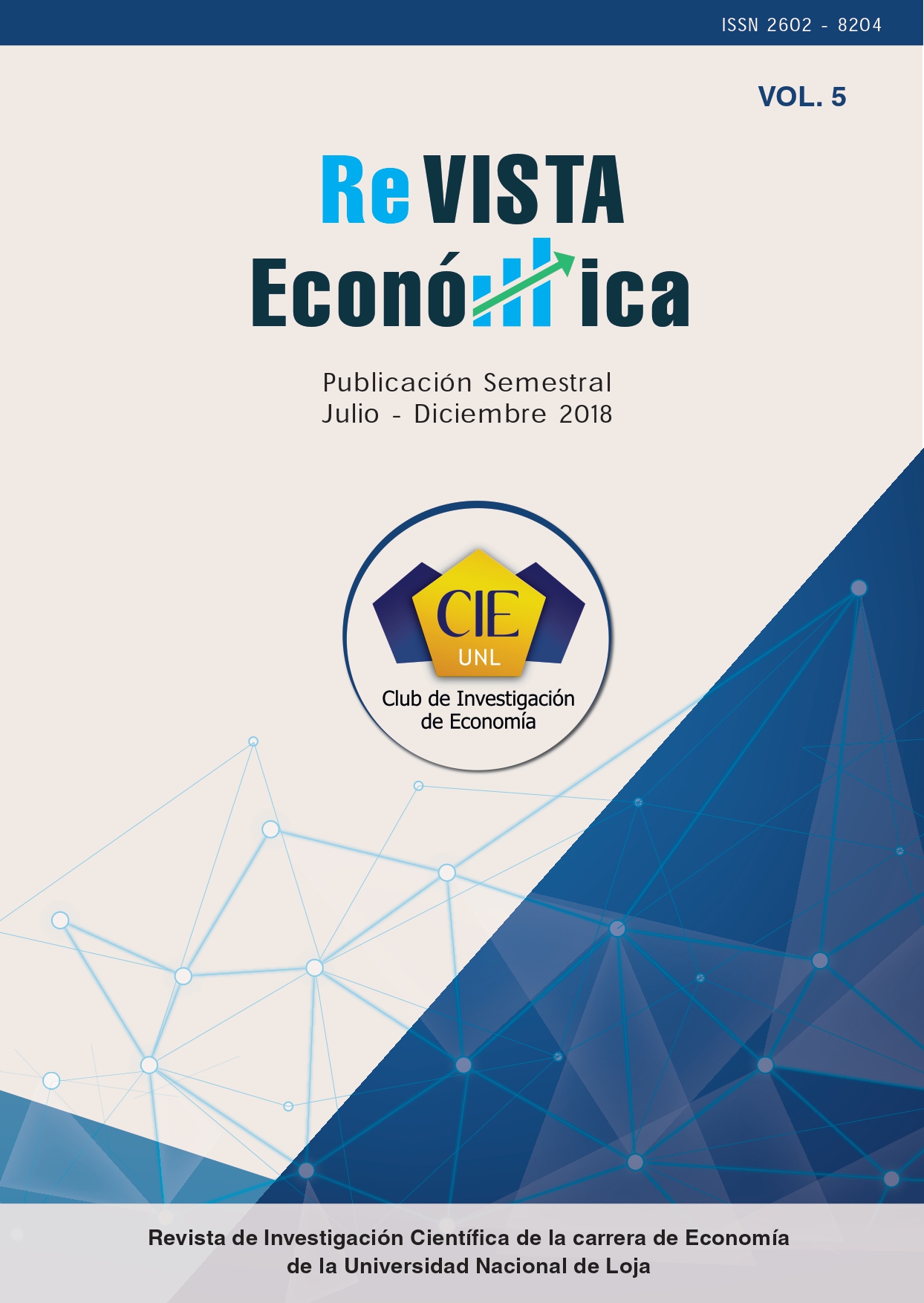 					Ver Vol. 5 Núm. 1 (2018): Revista Económica vol 5 (Julio-Diciembre 2018)
				