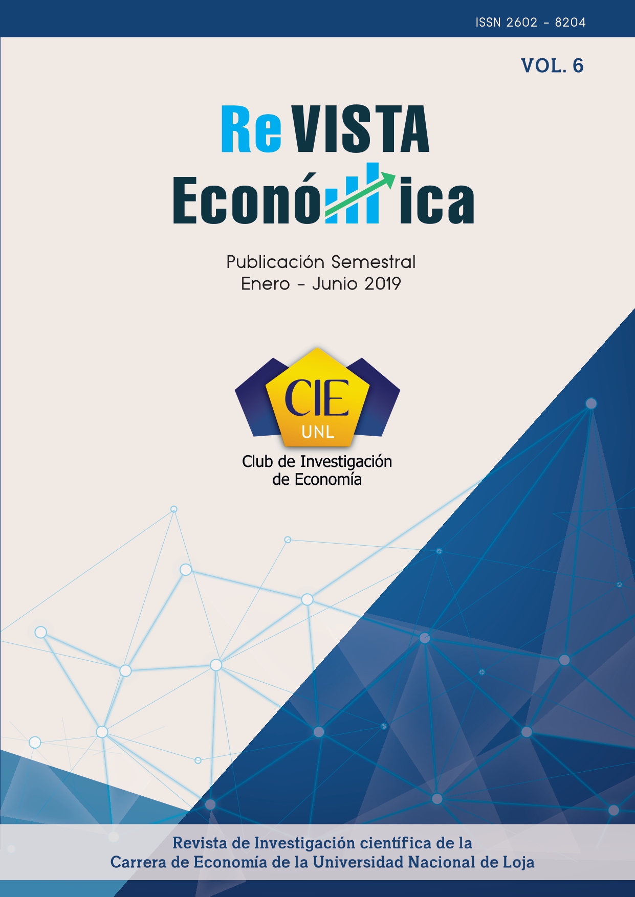 					Ver Vol. 6 Núm. 1 (2019): Revista Económica vol 6 (Enero-Junio 2019)
				